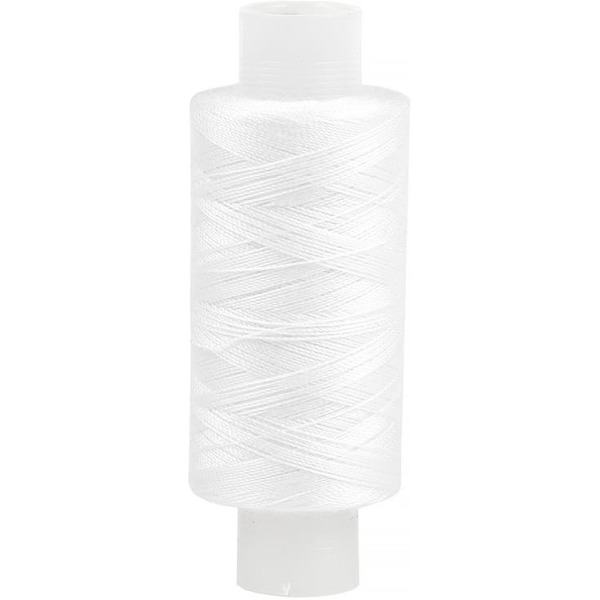 Нитки КРАСНАЯ НИТЬ лавсан 45ЛЛ 200м белые - 20шт