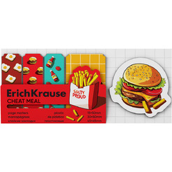 Клейкие закладки Erich Krause Cheat Meal 65327