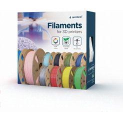 Филамент Gembird 3DP-PLA1.75GE-01-BK