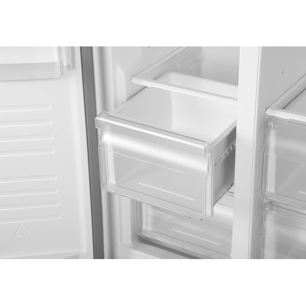 Холодильник Hyundai CS5003F (белое стекло)