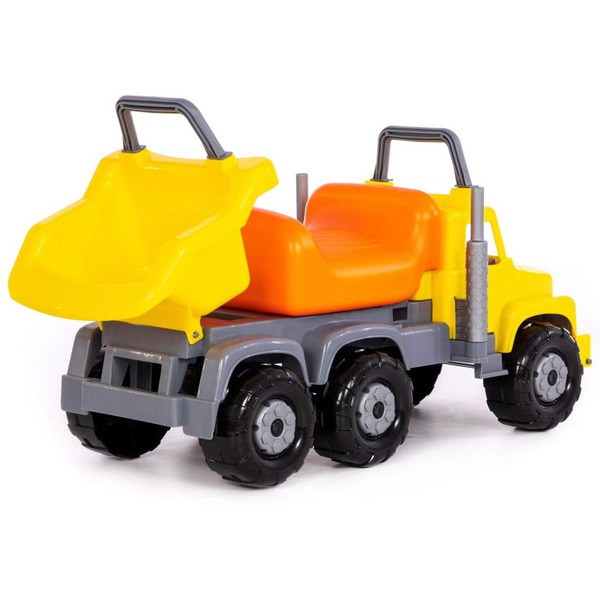 Автомобиль-каталка Полесье Супергигант-2 24583 (жёлто-оранжевый)