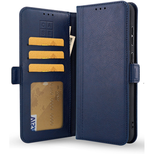 Чехол-книжка Case Book для Honor X5 Plus с магнитной застежкой (темно-синий)