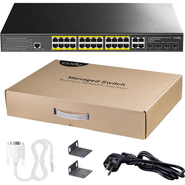 Коммутатор Cudy GS2028PS4-400W