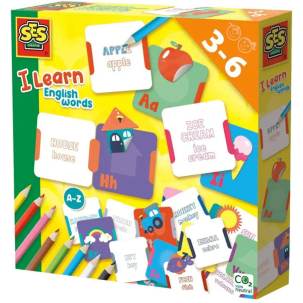 Развивающая игра SES Creative Я учу английские слова 14637
