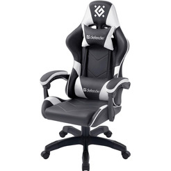 Игровое кресло Defender Companion (черный/белый)
