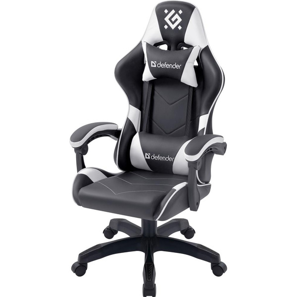 Игровое кресло Defender Companion (черный/белый)