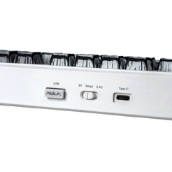 Клавиатура AULA F75 Comic Keycap Light Green Switches