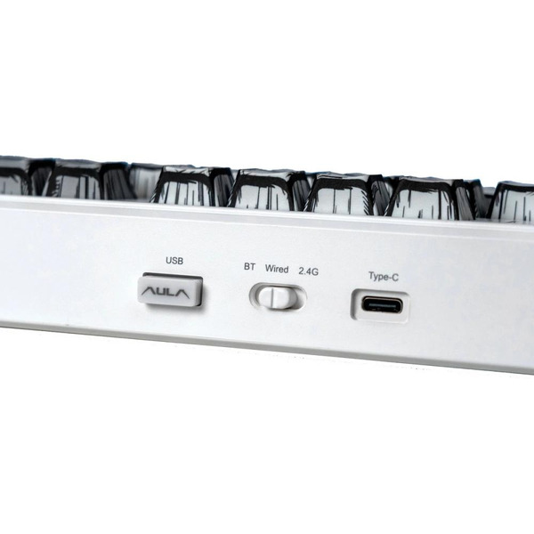 Клавиатура AULA F75 Comic Keycap Light Green Switches