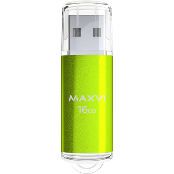 USB флеш-накопитель Maxvi MP 16GB 2.0 green