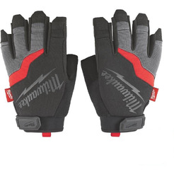 Перчатки рабочие с открытыми пальцами MILWAUKEE размер 8/М (48229731)