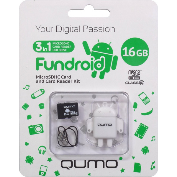 Комплект QUMO Fundriod 16 GB (белый)