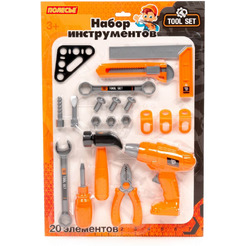 Набор детских инструментов Полесье №45 10428 (20 эл)