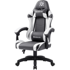 Игровое кресло Defender Fortune 64026 (Серый/белый)