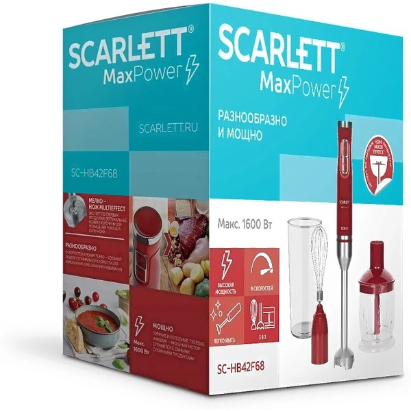 Погружной блендер Scarlett SC-HB42F68