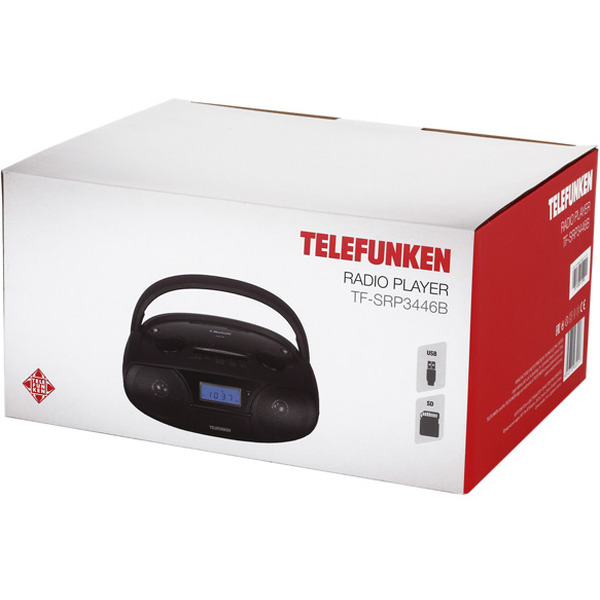 Портативная аудиосистема TELEFUNKEN TF-SRP3446B