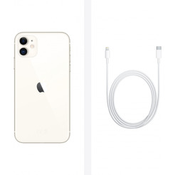 Смартфон APPLE iPhone 11 128GB White (MHDJЗQL/A)