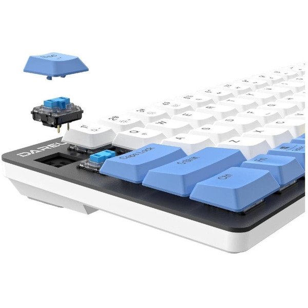 Клавиатура Dareu EK868 (Kaihl Red, White-Blue-Yellow)