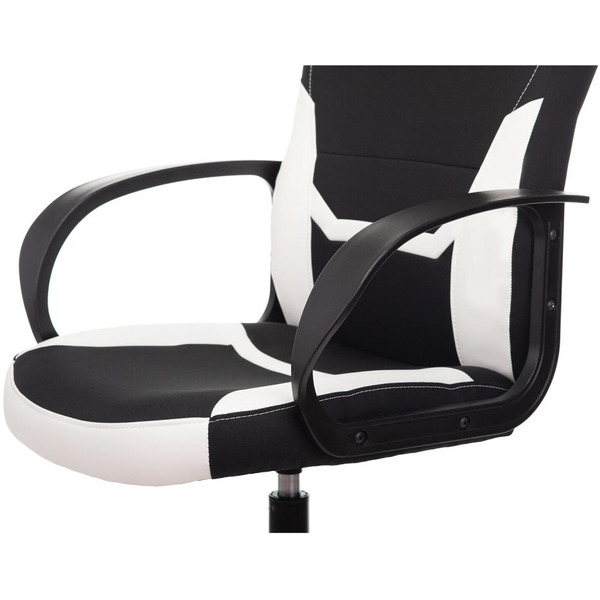 Кресло Brabix Alpha GM-018 532640 (черный/белый)