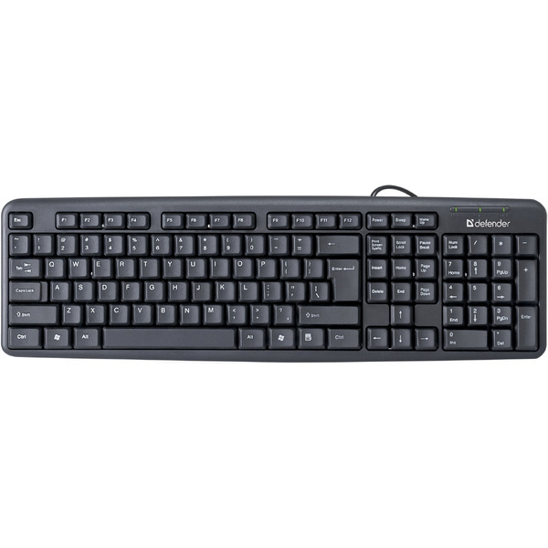 Клавиатура Defender Element HB-520 PS/2 (черный)