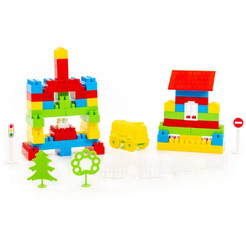 Конструктор Полесье 52551 Строитель