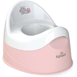 Детский горшок Kidwick Дуэт KW100304 (розовый/белый)
