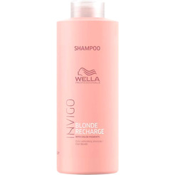 Оттеночный шампунь для волос Wella Professionals Invigo Blonde Recharge 1л