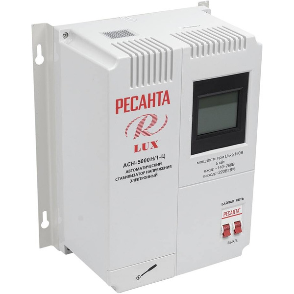 Стабилизатор напряжения Ресанта Lux АСН-5000Н/1-Ц (63/6/16)