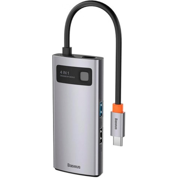 USB-хаб Baseus CAHUB-CY0G (серый)