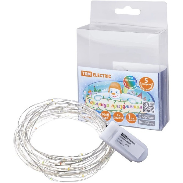Гирлянда светодиодная TDM "Роса50" SQ0361-0060