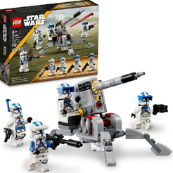 Конструктор LEGO Star Wars 75345 Боевой набор клонов 501-го легиона