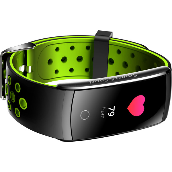 Фитнес-браслет SOVO SE12 (черный/зеленый)