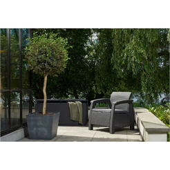 Сундук уличный Keter Rattan Storage Capri 305L 230416 (серый)