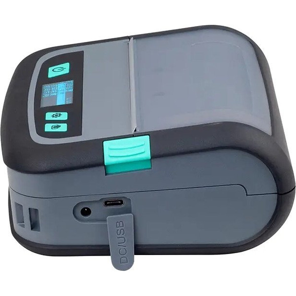 Принтер этикеток Xprinter XP-P441B (USB, Bluetooth) с чехлом и ремнём