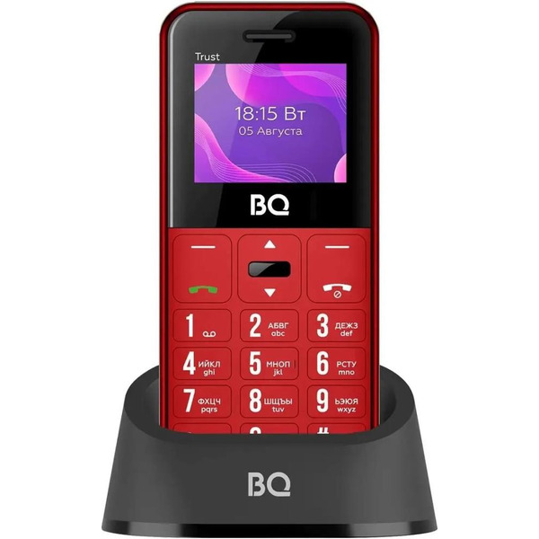 Мобильный телефон BQ 1866 Trust (красный)