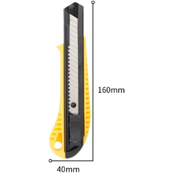 Нож строительный Deli EDL003