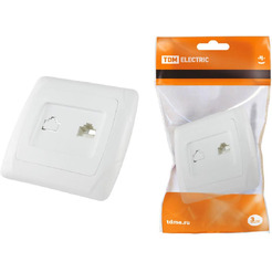 Розетка телефонная TDM Electric Онега SQ1805-0020