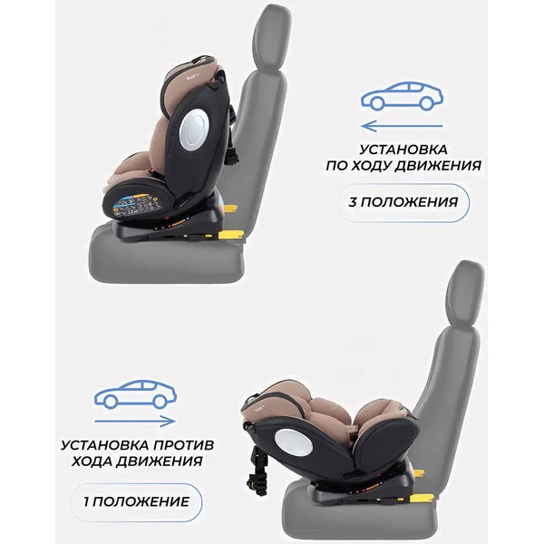 Детское автокресло Rant Basic Twist Pro isofix YC06 (бежевый)