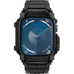 Ремешок с чехлом SPIGEN RUGGED ARMOR PRO для APPLE WATCH MATTE BLACK ACS08591