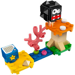 Конструктор LEGO Super Mario платформа Fuzzy & Mushroom (30389)