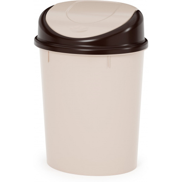 Мусорное ведро Альтернатива М1550 8 л (бежевый)