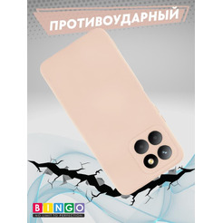 Бампер Bingo Liquid TPU для HONOR X8b Розовый