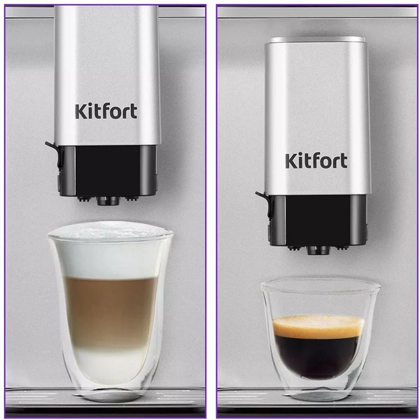 Автоматическая кофемашина Kitfort КТ-7166