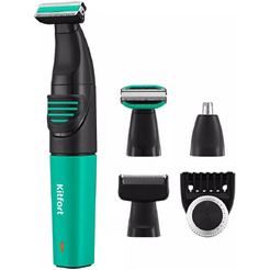 Триммер Kitfort КТ-3139-2 (Черно-зеленый)