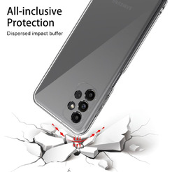 Бампер Bingo TPU 2.0mm для SAMSUNG A13 Белый