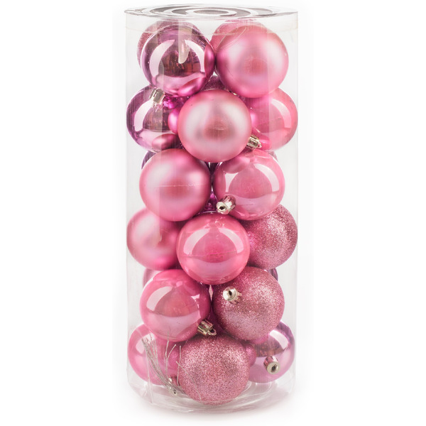 Набор новогодних шаров Ausini VT25-04003-7