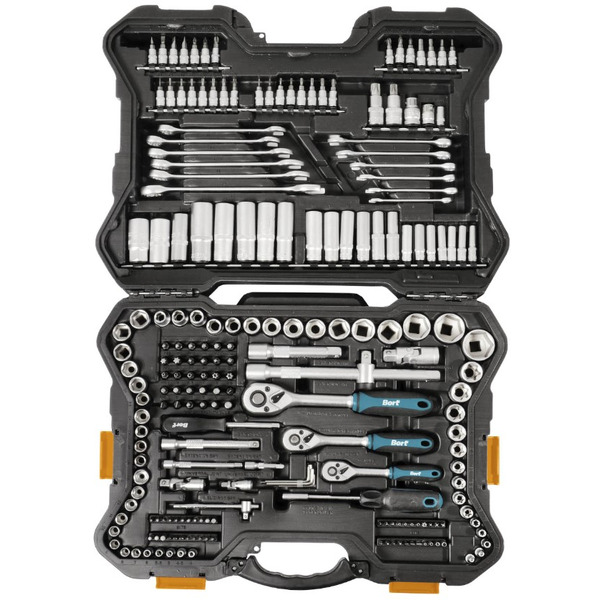 Набор ручного инструмента BORT BTK-215 (93418446)