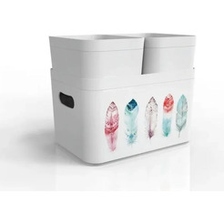 Набор органайзеров BEROSSI Serenity АС 55701000 (снежно-белый)