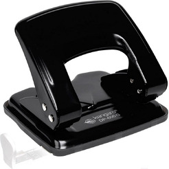 Дырокол Kangaro DP-600G (черный)