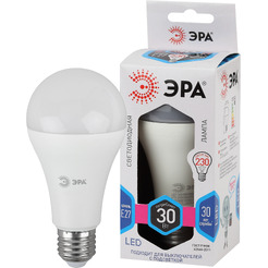 Лампочка светодиодная ЭРА STD LED A65-30W-840-E27 E27