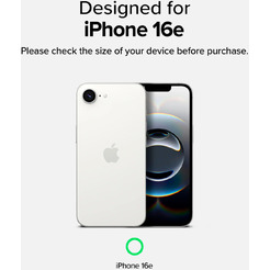Чехол Ringke FUSION для iPhone 16e MATTE CLEAR